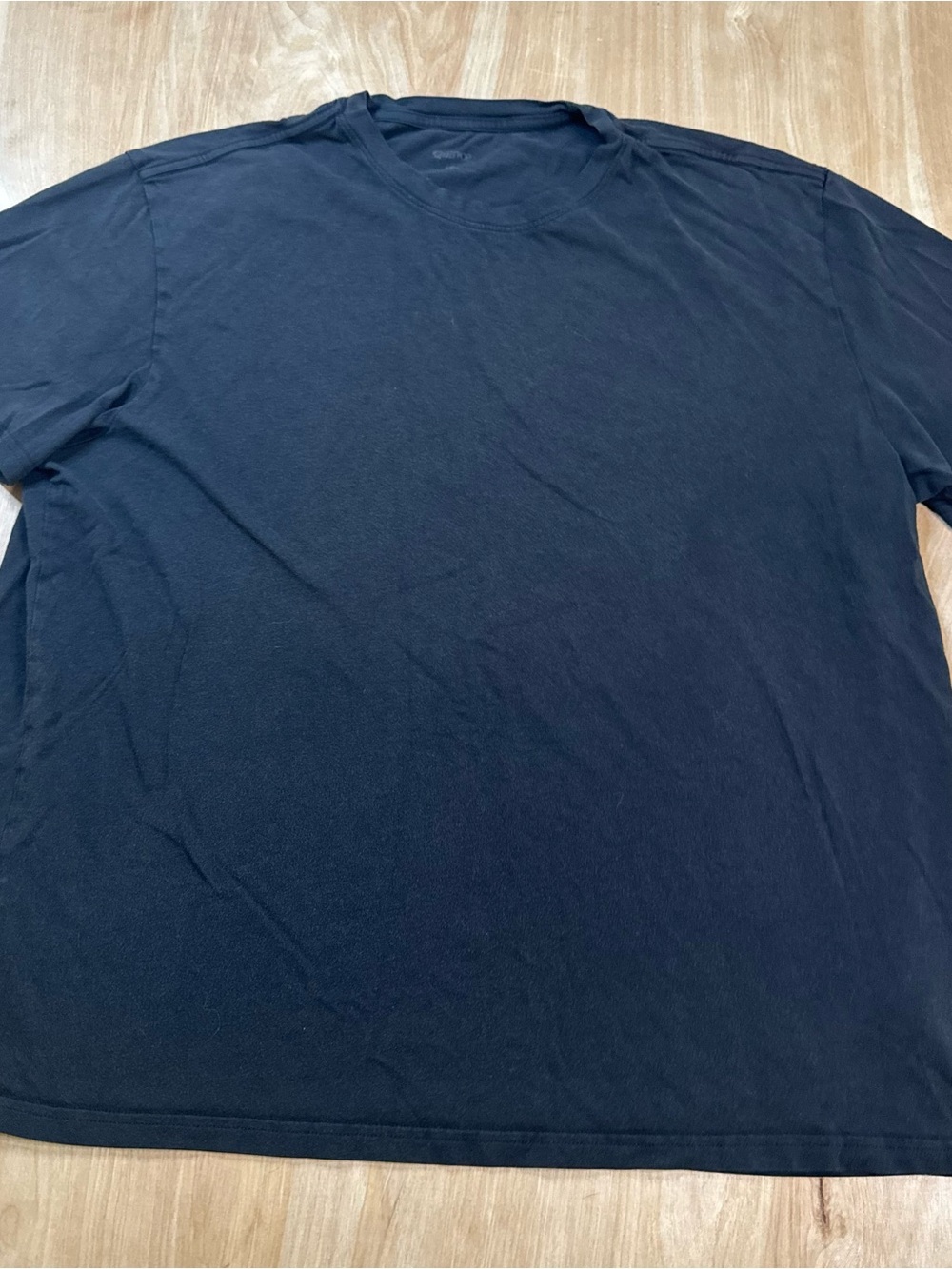Quince Mens Black Short Sleeve T-Shirt Size 2XL.